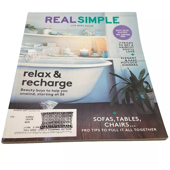 Real Simple Magazine (Life Made Easier) Complete Year 2017 - 12 Issues - Picture 6 of 16